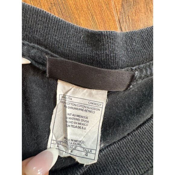 Vintage 2010 NASCAR Mark Martin GoDaddy Racing T-Shirt Black LG Full Graphic - Picture 5 of 6